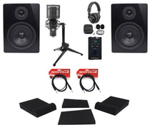 Presonus Revelator Home Studio Recording Kit w/Interface+Monitors+Mic+Headphones