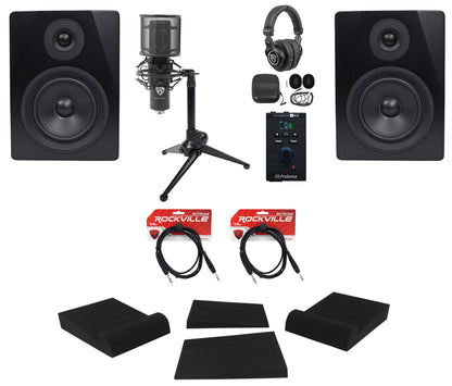 Presonus Revelator Home Studio Recording Kit w/Interface+Monitors+Mic+Headphones