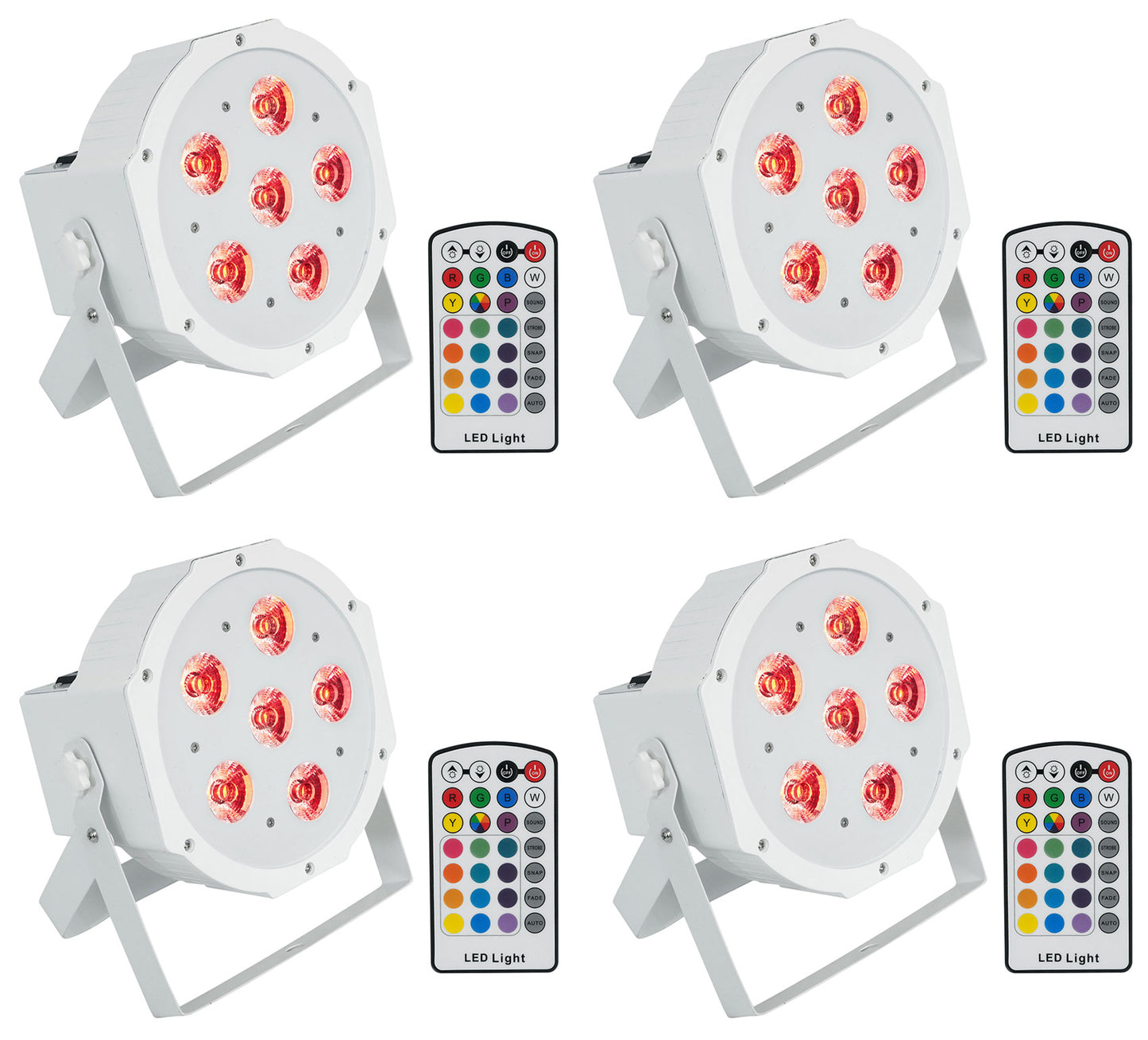 BATTERY PAR 6RF WHITE 4-Pack