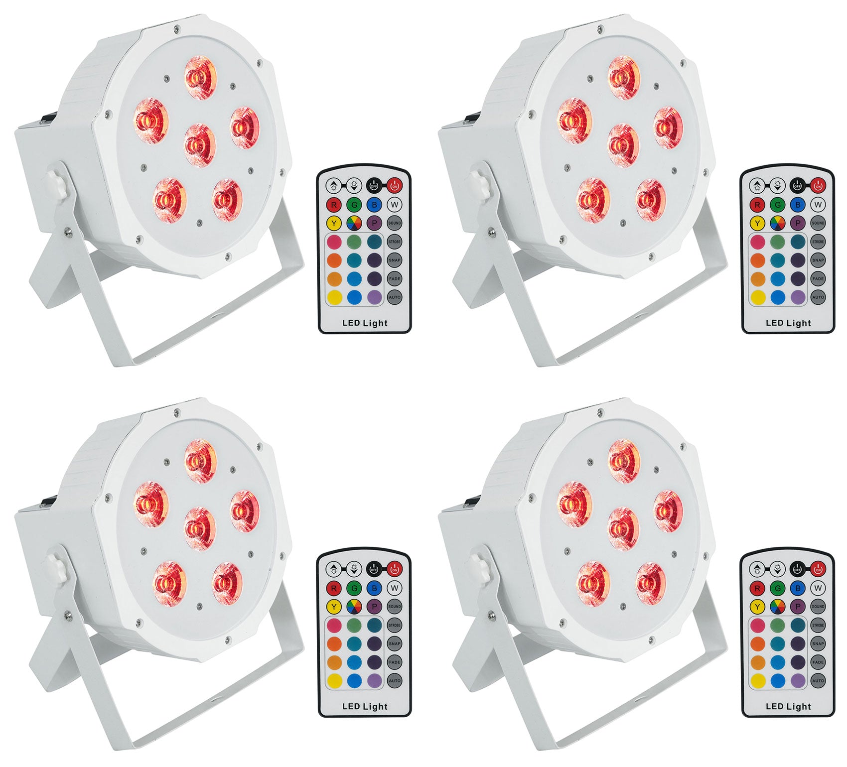 BATTERY PAR 6RF WHITE 4-Pack