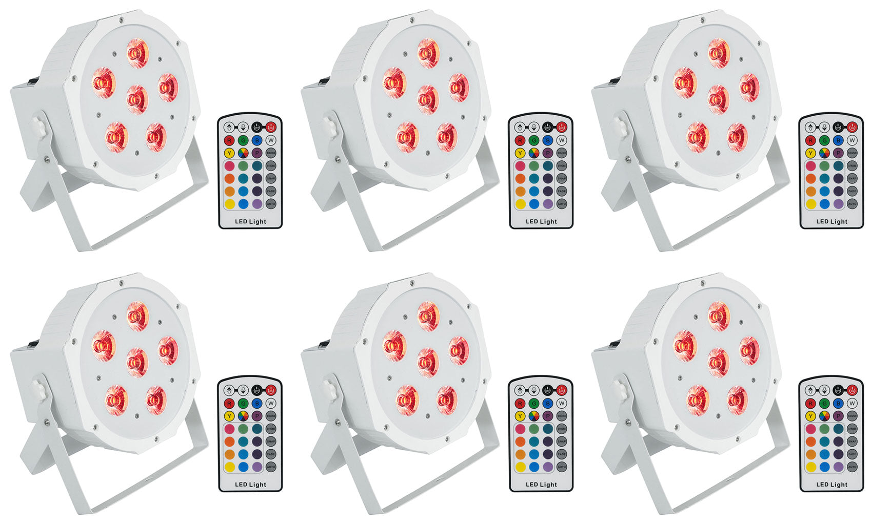 BATTERY PAR 6RF WHITE 6-Pack