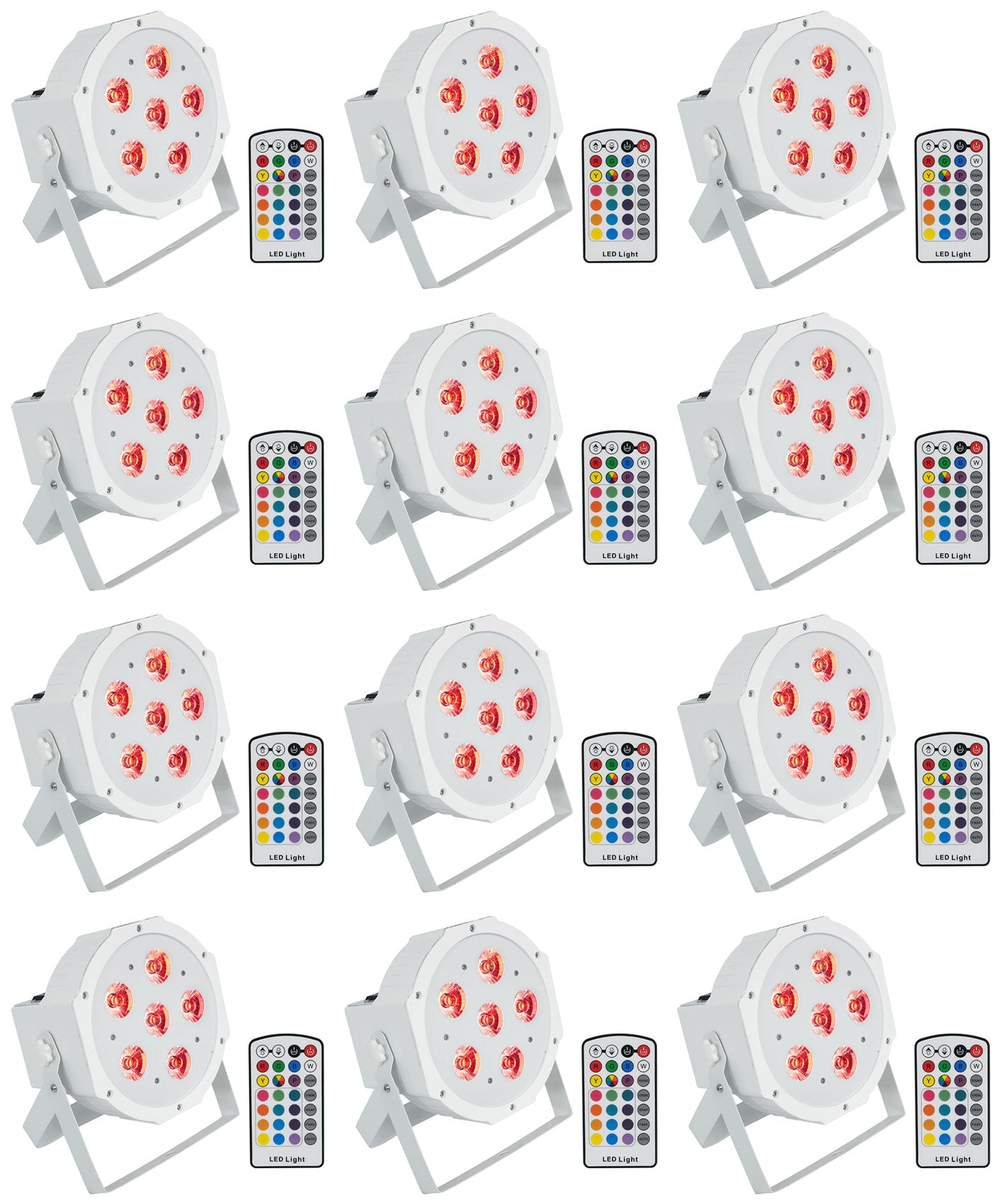 BATTERY PAR 6RF WHITE 12-Pack