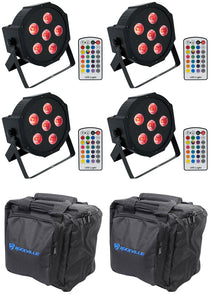 BATTERY PAR 6RF 4-Pack + RLB90 Travel Bags Bundle