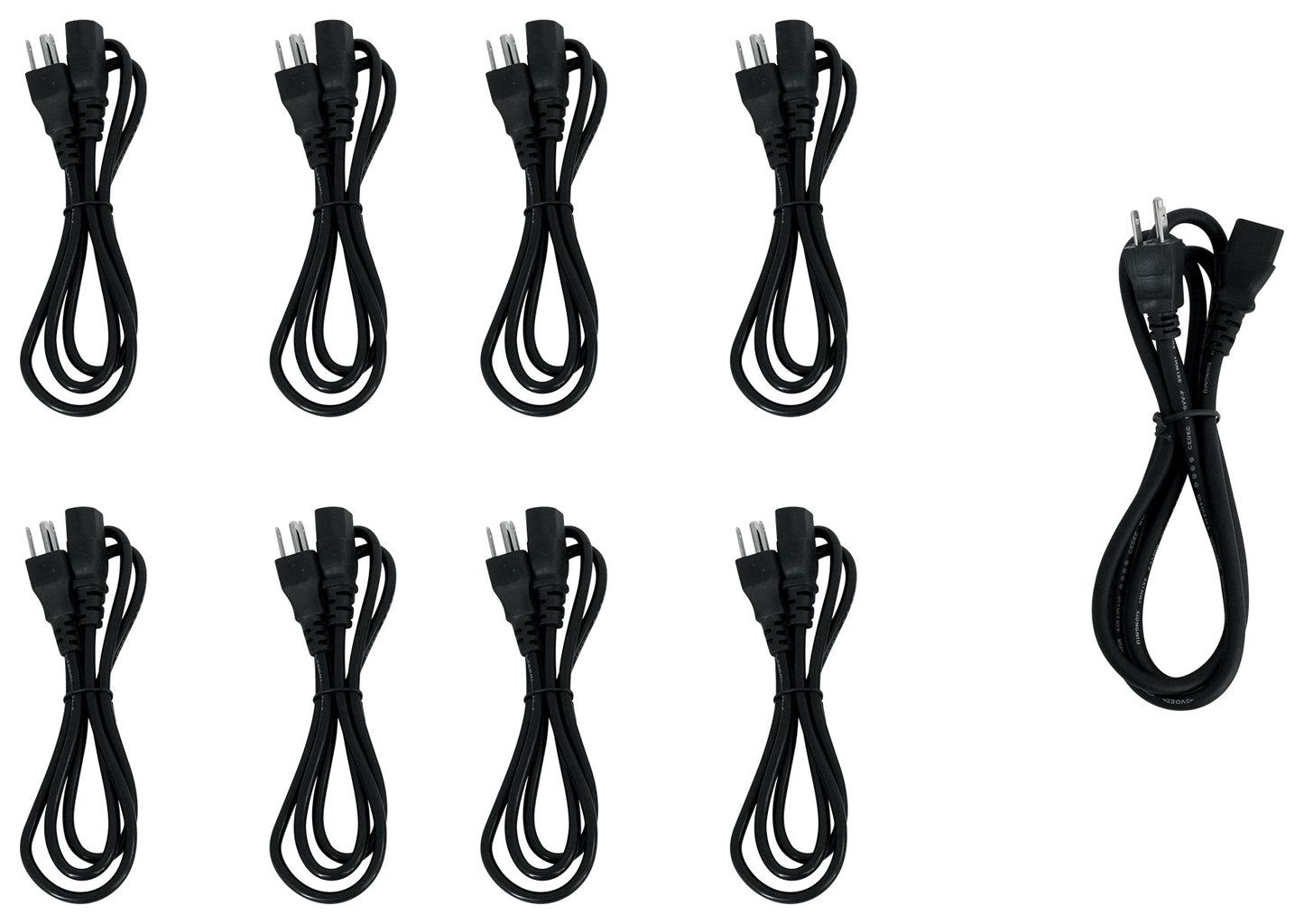 BATTERY PAR PACK 6RF BLACK