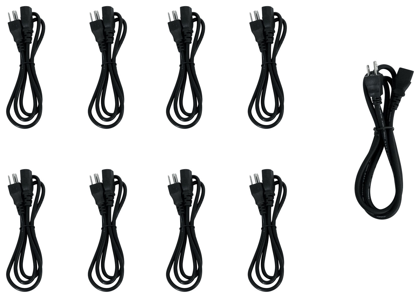 BATTERY PAR PACK 6RF WHITE