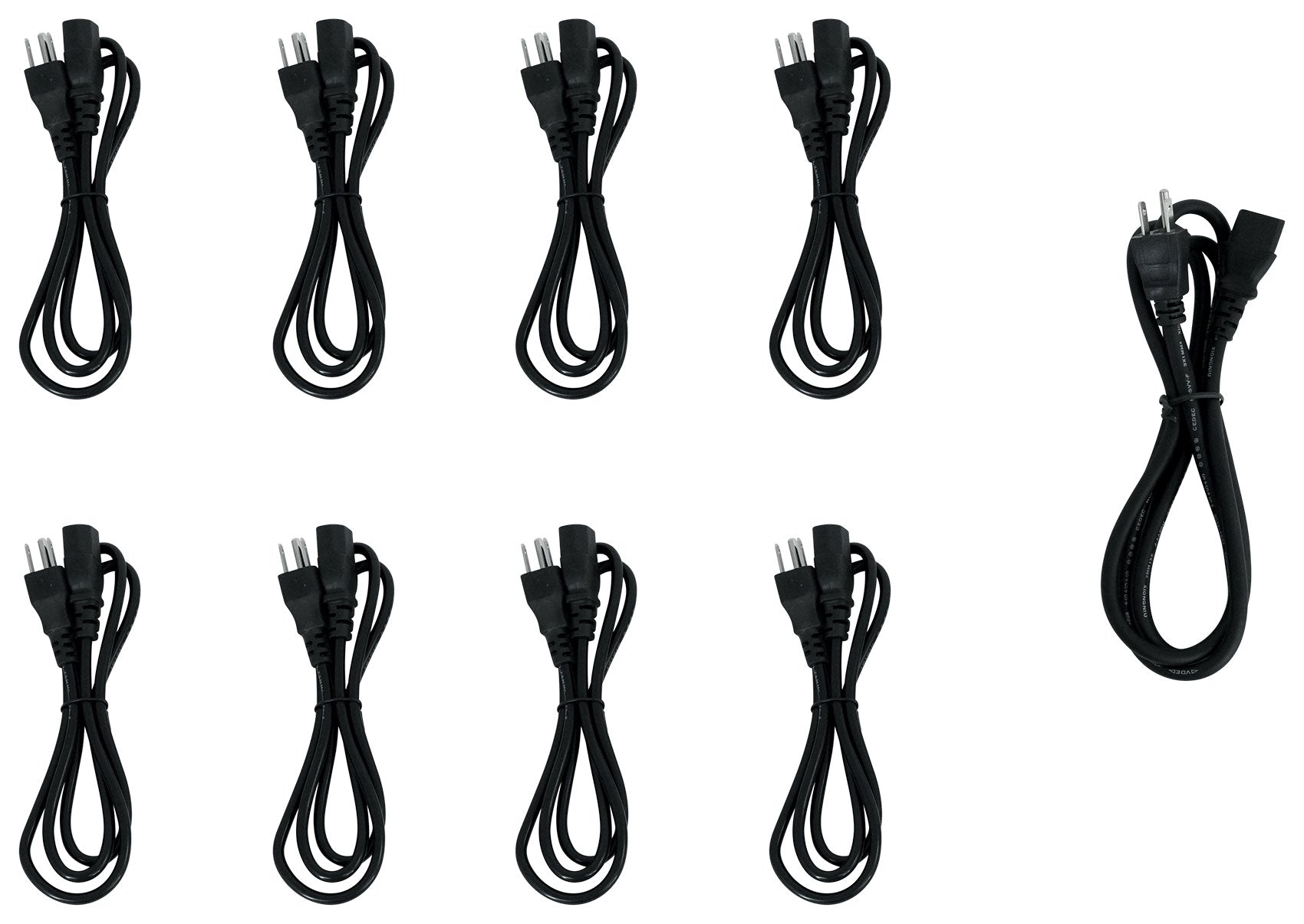 BATTERY PAR PACK 6RF WHITE