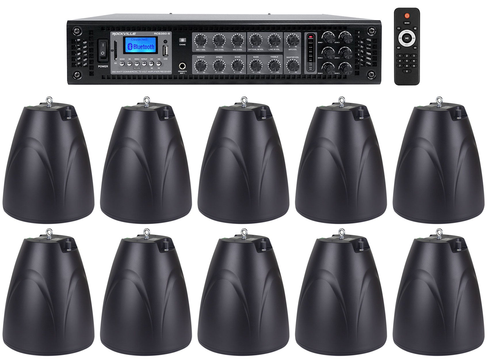 PEN-65T Black 10-Pack + RCS350-6 Bundle