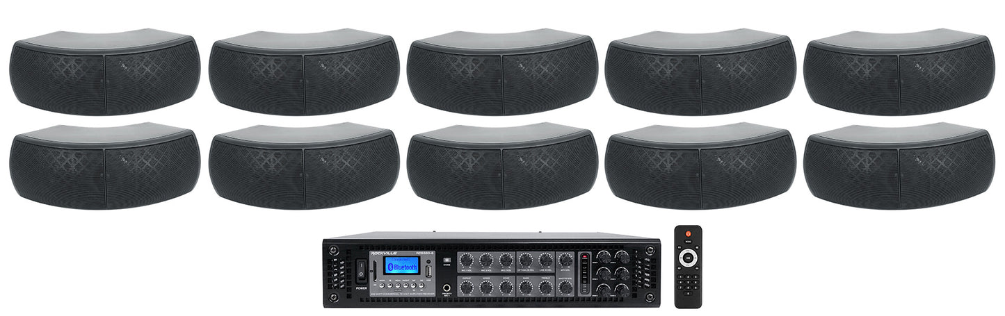 WET-D4 Black 10-Pack + RCS350-6 Bundle