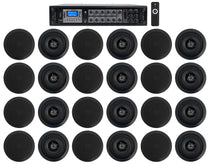 CC525T Black 24-Pack + RCS350-6 6-Zone 350W Amp Bundle