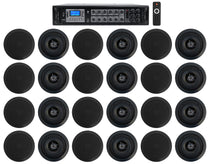 CC525T Black 24-Pack + RCS350-6 6-Zone 350W Amp Bundle