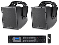 AWC62 Black Pair + RCS350-6 Amplifier Bundle