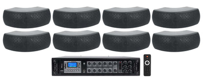 WET-D4 Black 8-Pack + RCS350-6 Bundle