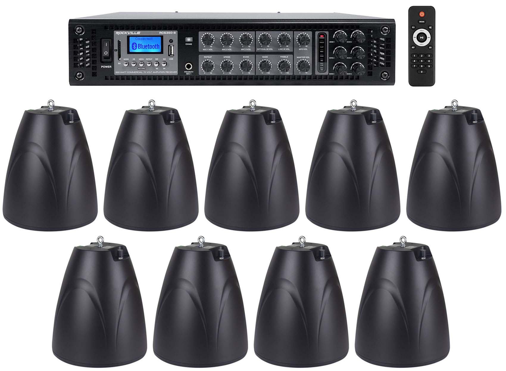 PEN-65T White 9-Pack + RCS350-6 Bundle