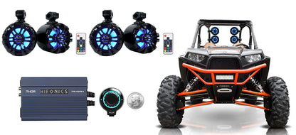 WB65KLS Black 4-Pack + TPS‑A350.4 Amp + TPS‑BT1 Bluetooth Bundle