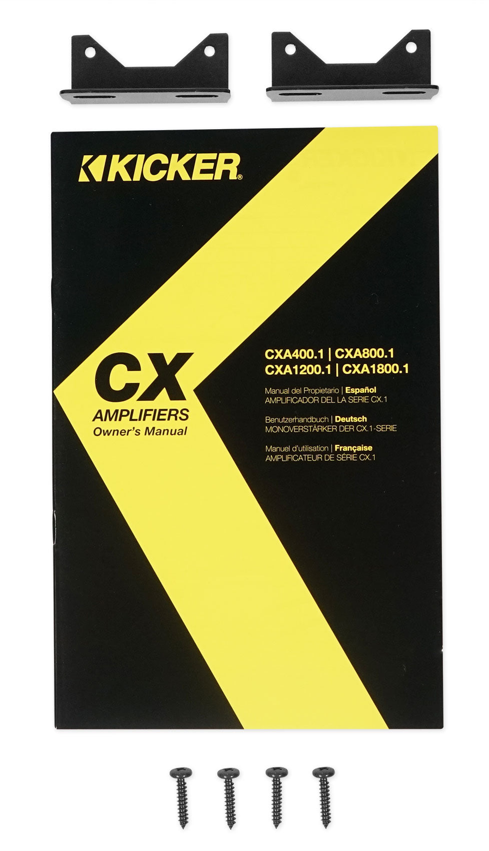 Rockville VS10K52 + Kicker CXA400.1 Bundle