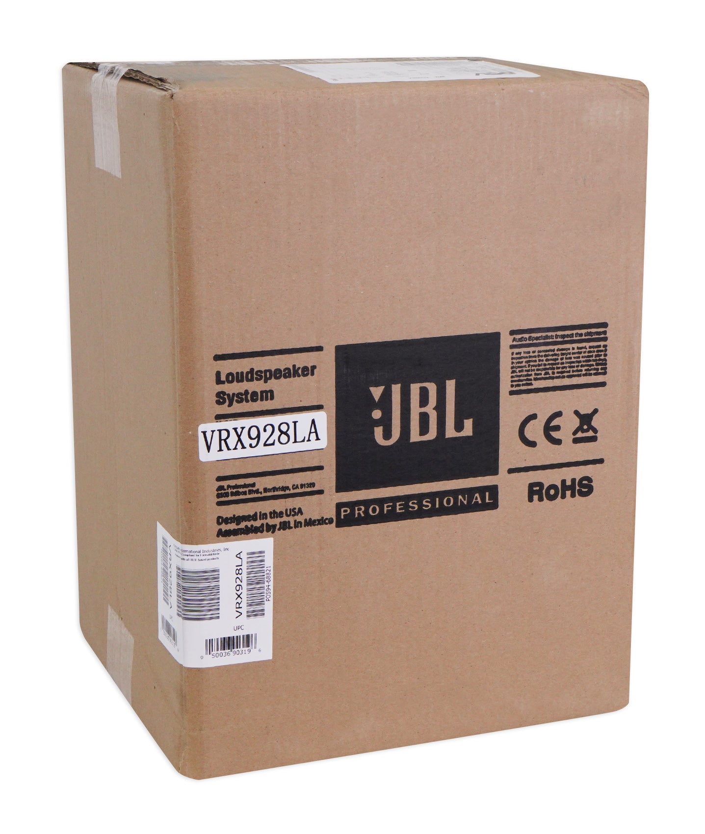 JBL DJ Package w/(2) VRX928LA 8" 400 Watt Array Speakers+Stands+Amplifier and Facade