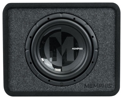 Memphis Audio PRXE12S2 600w 12" Subwoofer+Sub Box Enclosure+Amplifier+Amp Kit