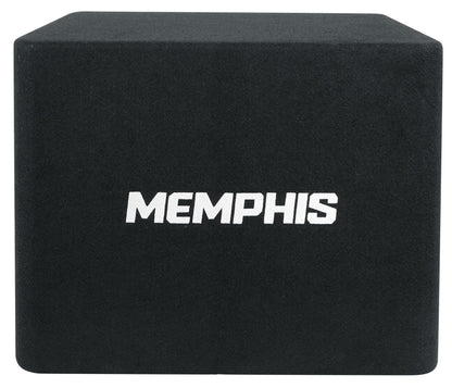 Memphis Audio PRXE12S2 600w 12" Subwoofer+Sub Box Enclosure+Amplifier+Amp Kit