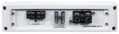 KRYPTON MT1 Marine Amplifier + 4 AWG Kit Bundle