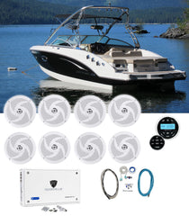 4-Pair RSM65W+RXM8BTW+RGHR2 BOAT