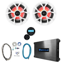 RKL65MBW 6.5" Speakers + RGHR2 Receiver Bundle