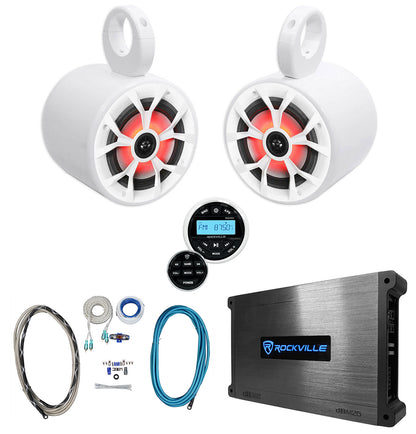 RKL65MBW 6.5" Speakers + MAC65W Pods Bundle