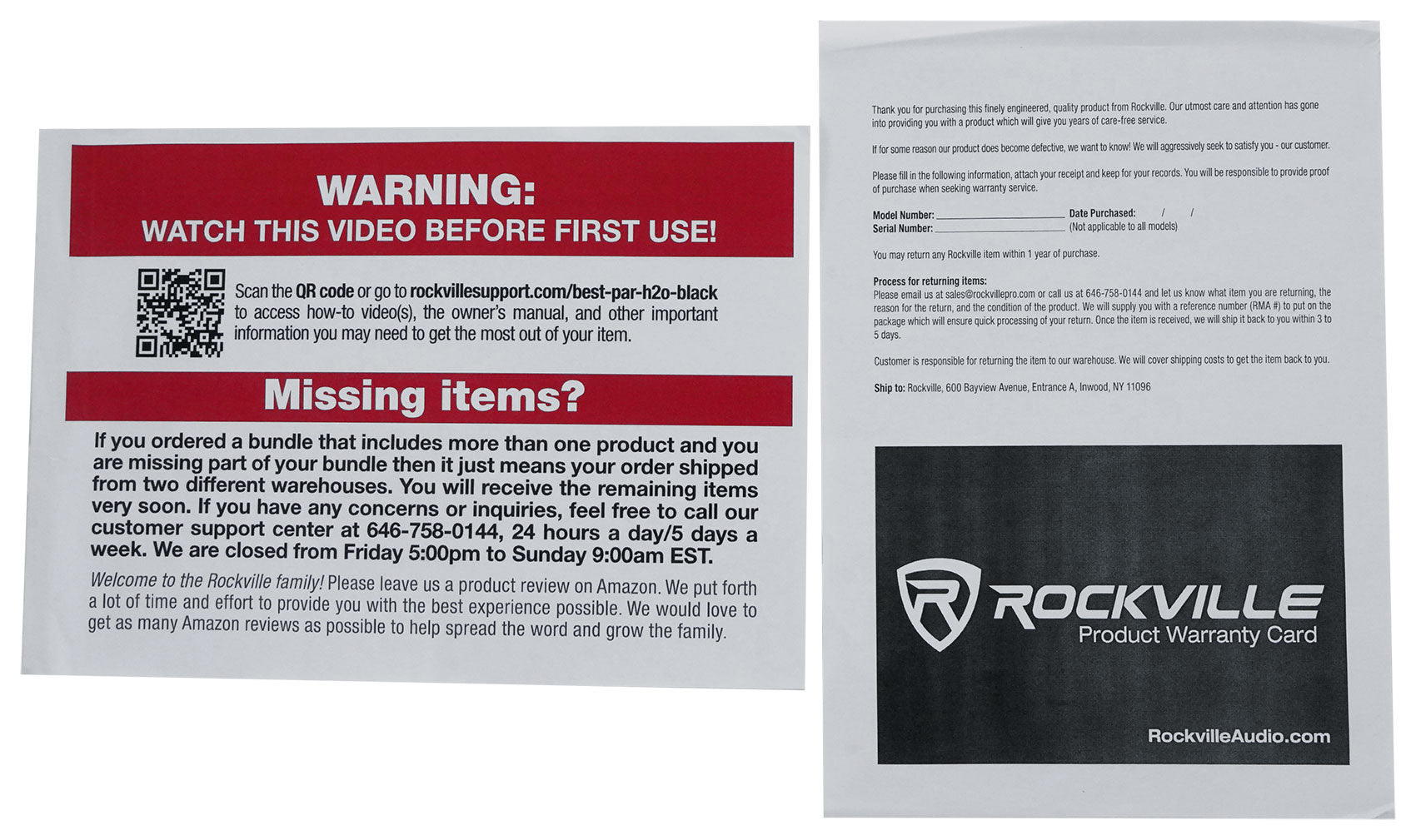 BEST PAR H2O 12-Pack + ROCKFORCE W2 Controller + RLB40 Bags Bundle