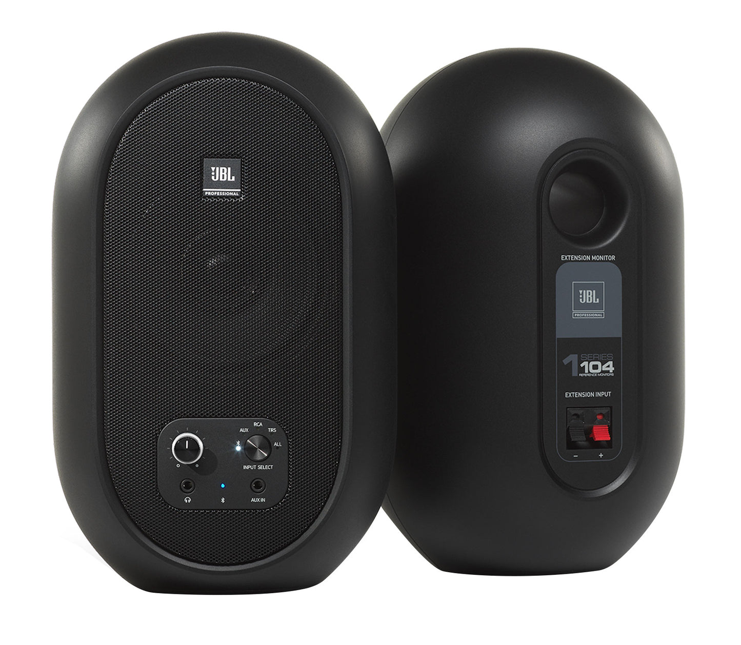 JBL 104SET-BT Pair Bluetooth Powered Active Studio Monitors+Isolation Feet Pads