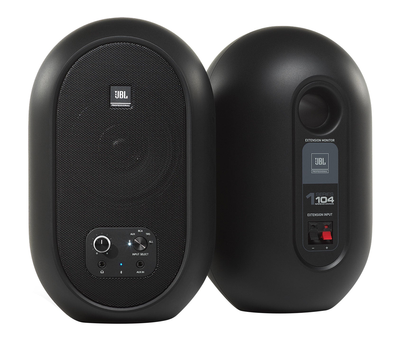 JBL 104SET-BT Pair Bluetooth Powered Active Studio Monitors+Isolation Feet Pads