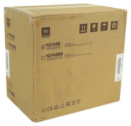 JBL 104SET-BT Pair Bluetooth Powered Active Studio Monitors+Isolation Feet Pads