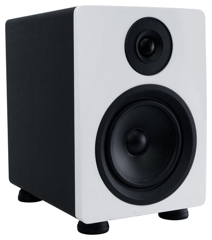 JBL 104SET-BT Pair Bluetooth Powered Active Studio Monitors+Isolation Feet Pads