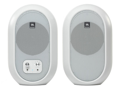 JBL 104SET-BTW Pair Bluetooth Powered Active Studio Monitors+Isolation Feet Pads
