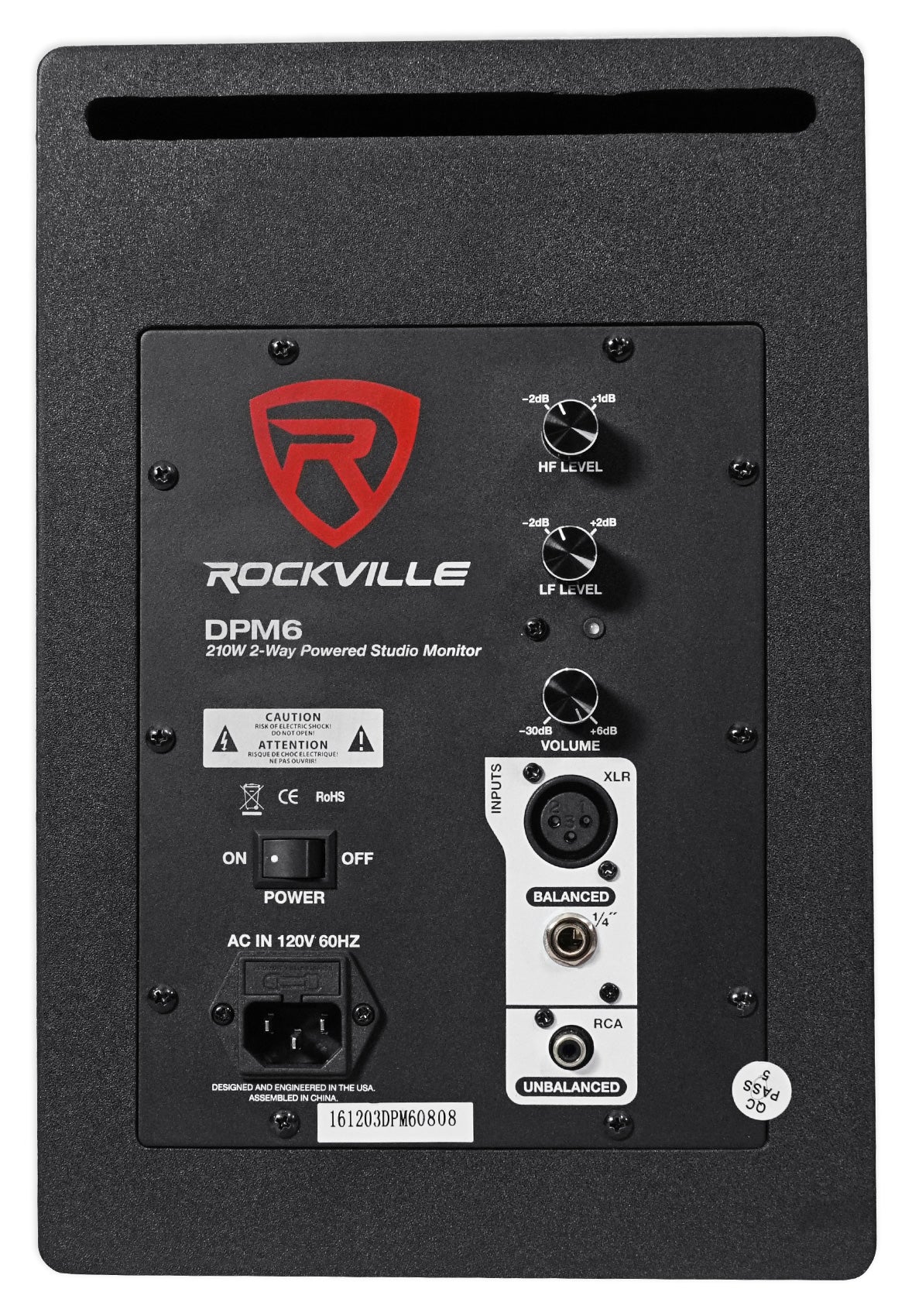 DPM6W White 2-Pack + ISOPAD Isolation Feet Bundle