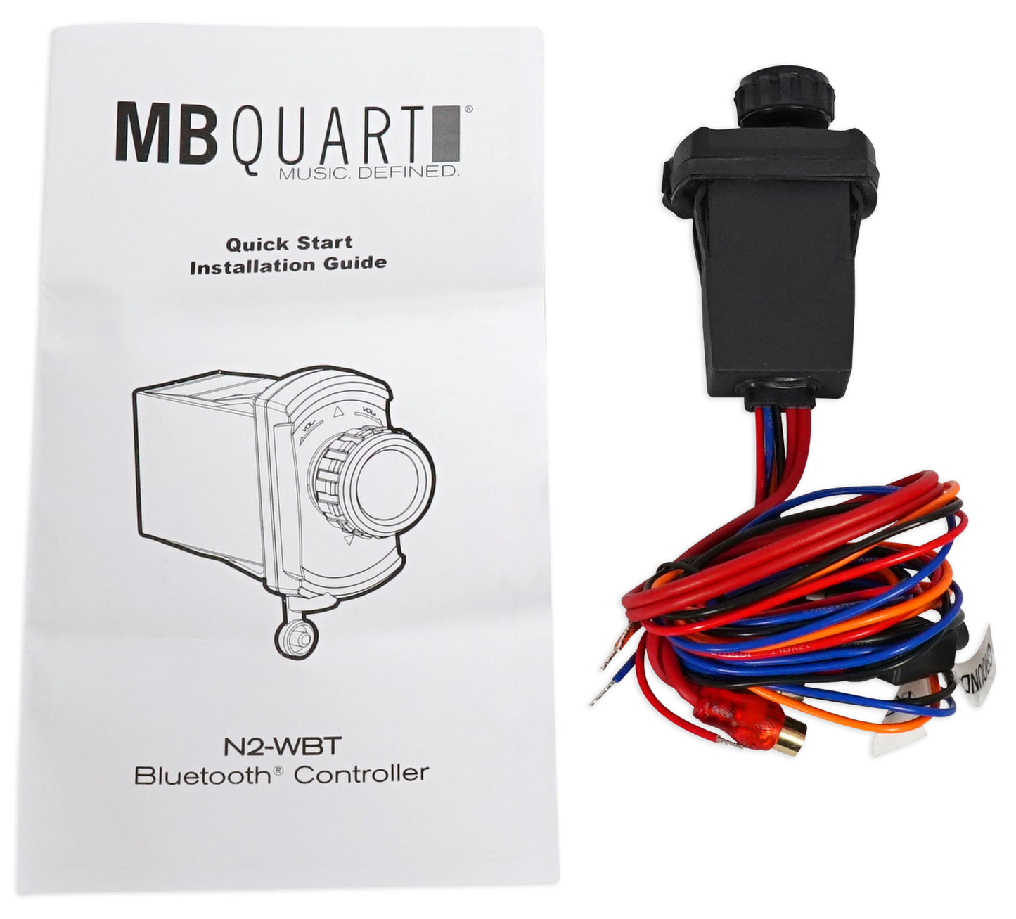 WB50KLS Silver + MB Quart NA2-400.2 Bluetooth Controller Bundle