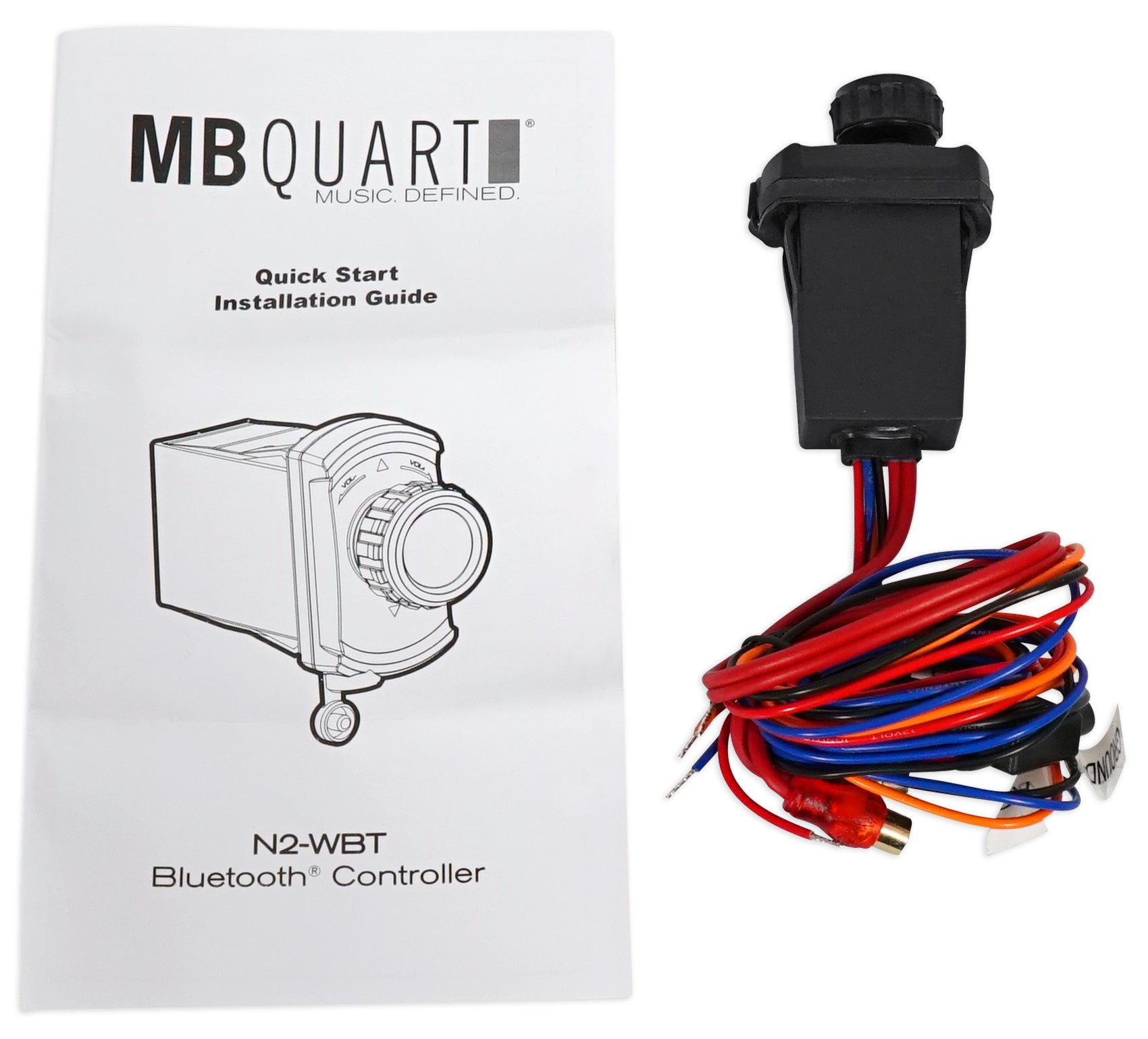 WB50KLS Silver 2-Pack + MB Quart NA2-320.4 Bluetooth Controller Bundle