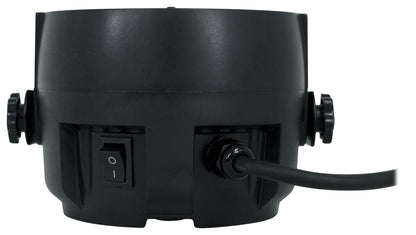 RockPAR TRI Black 4-Pack + DMX Cables Bundle