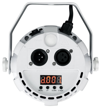 RockPAR TRI White 4-Pack + DMX Cables Bundle