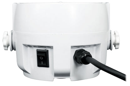 RockPAR TRI White 12-Pack + ROCKFORCE 384 Controller Bundle