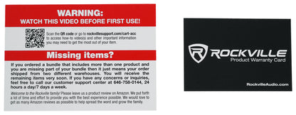 Rock Cart Pro + CART-ACC 5-Pocket Bundle