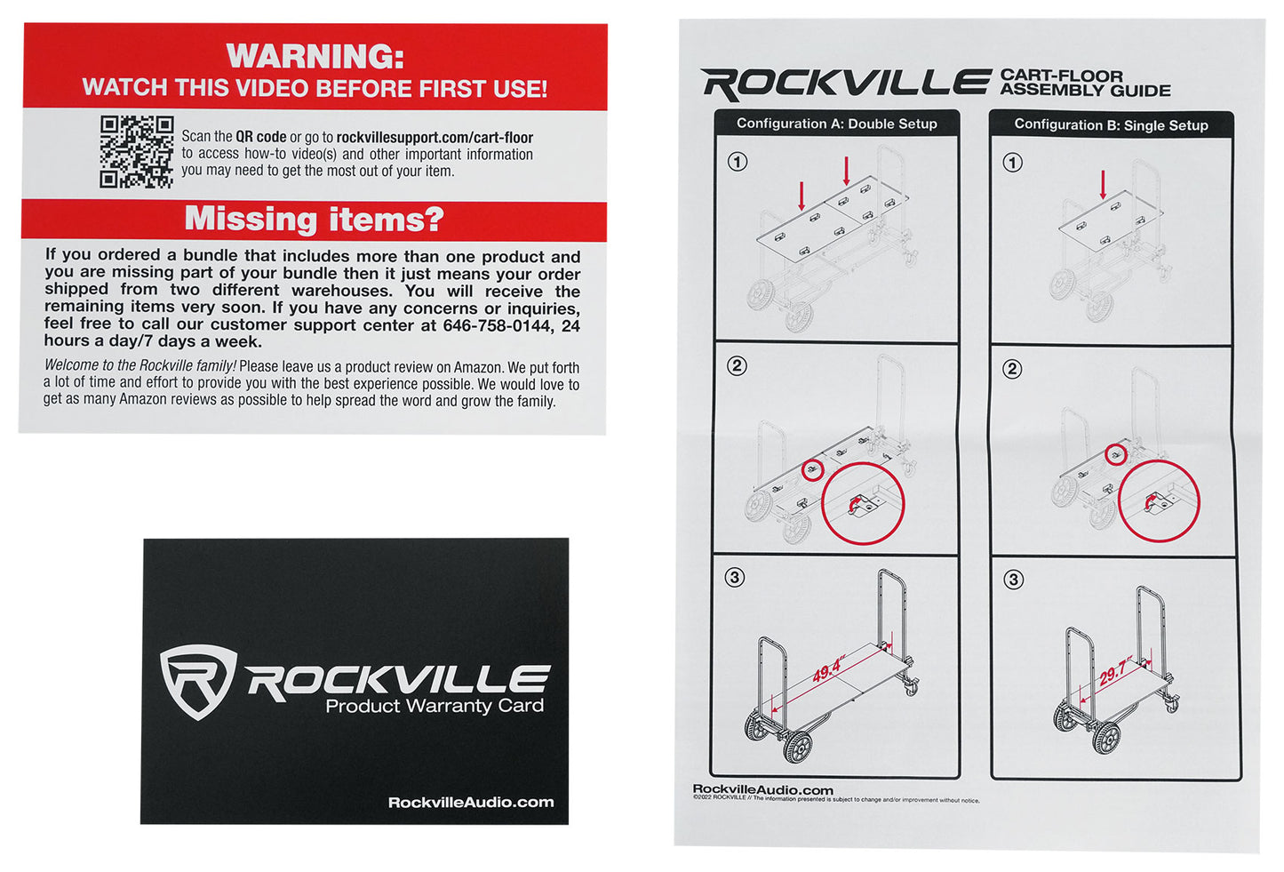 Rock Cart Pro + CART-FLOOR Bundle