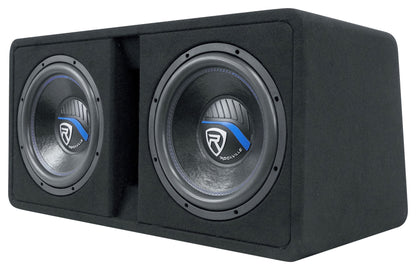 DV12 K5 Dual 12 1-Ohm 2-Pack + Polk PAD1000.1 Amplifier Bundle