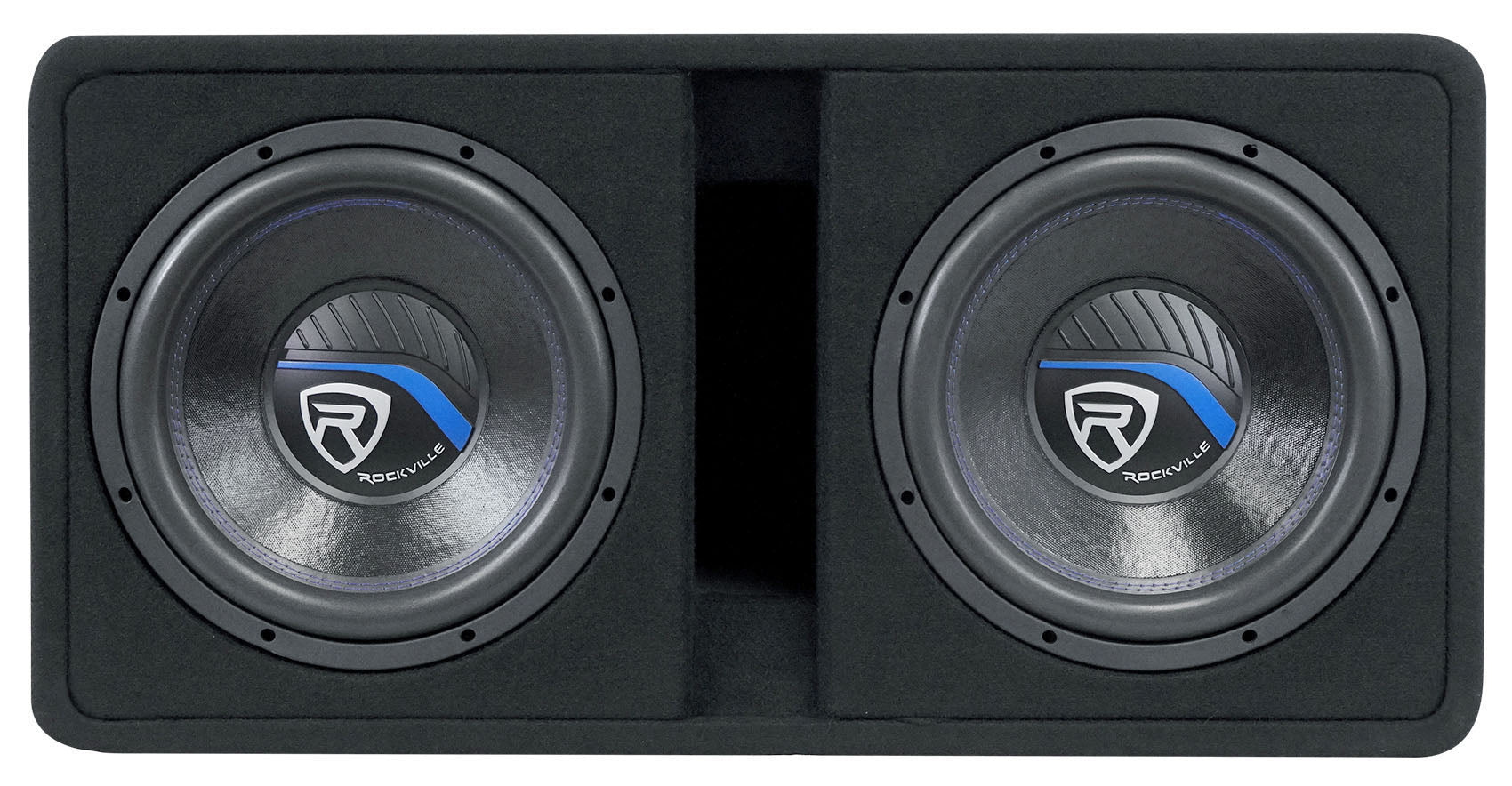 DV12 K5 Dual 12 1-Ohm 2-Pack + Polk PAD1000.1 Amplifier Bundle