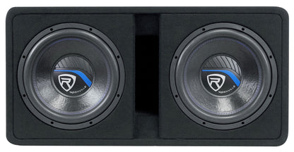 DV12 K5 Dual 12 1-Ohm 2-Pack + Polk PAD1000.1 Amplifier Bundle