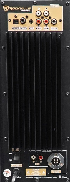 TM150 AMP PLATE for TM150C, TM150B, TM150W