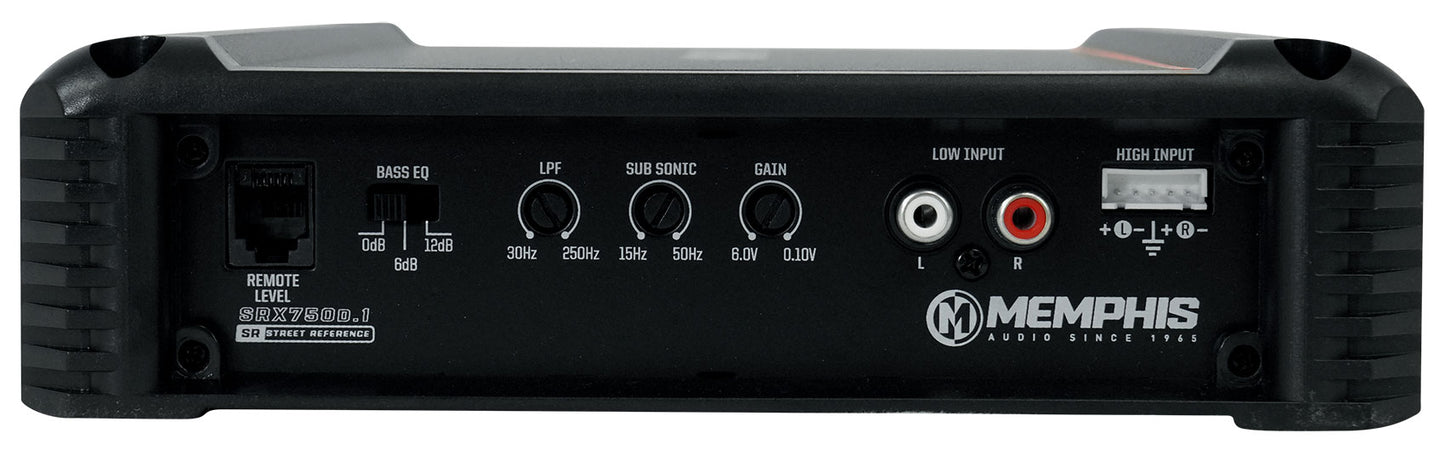 DV10K52 Dual 10" + Memphis SRX750D.1 Amplifier Bundle