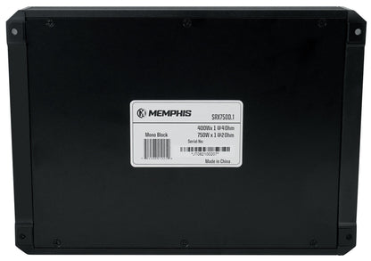 DV10K52 Dual 10" + Memphis SRX750D.1 Amplifier Bundle