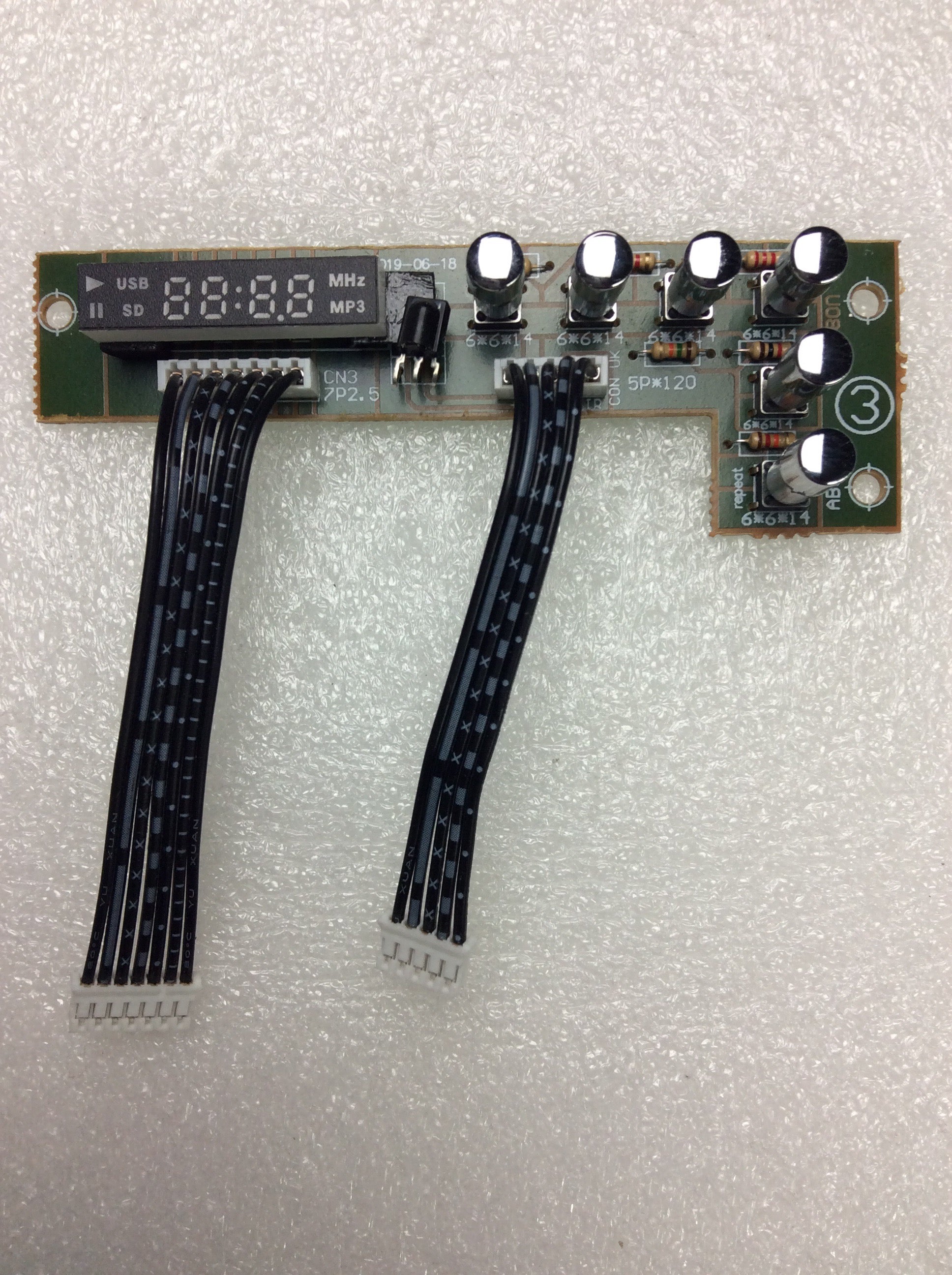 RCS80-1 DISPLAY/REMOTE SENSOR BOARD