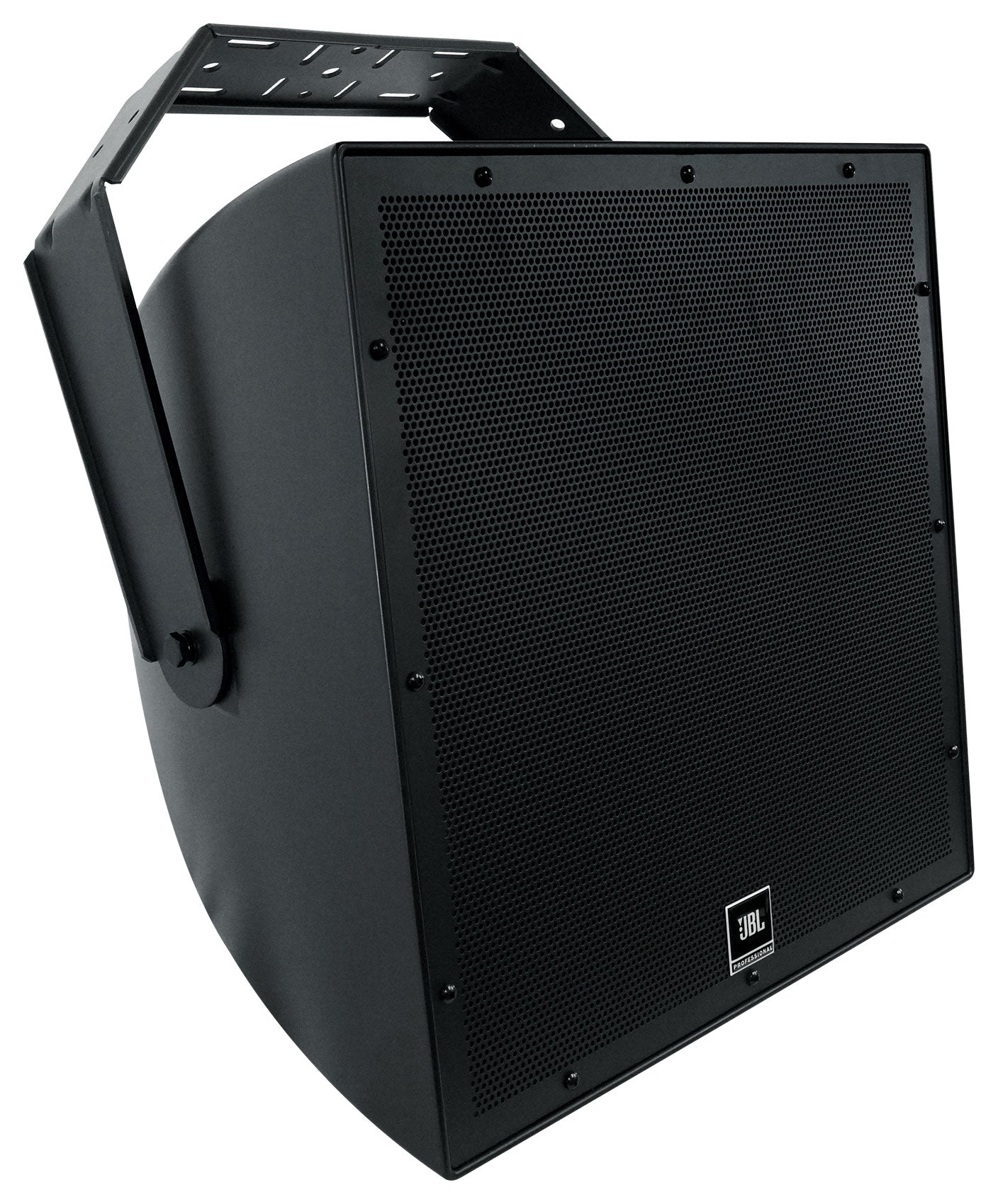 2) JBL AWC159 15" Indoor/Outdoor 70V Black Surface Mount Commercial Speakers+Amp