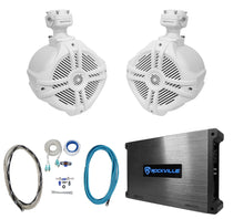 RWB70W White + DBM25 Marine Amplifier Bundle