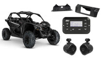 Can-Am Maverick X3 Digital Media Bluetooth Receiver+Kit+(2) 6.5" Tower Speakers